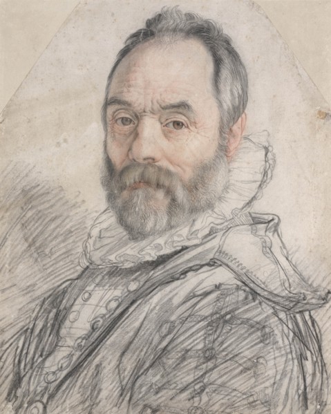 Portrait of Giovanni da Bologna (1529-1608), 1591.