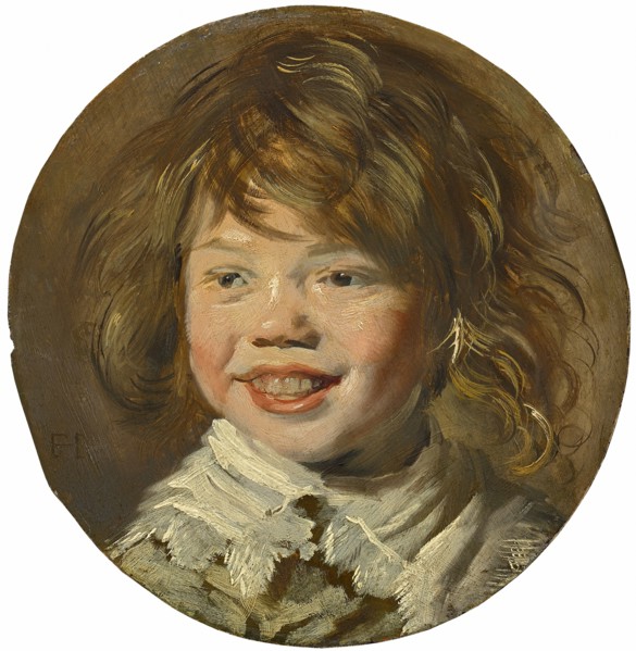 Smiling boy, ca 1625.