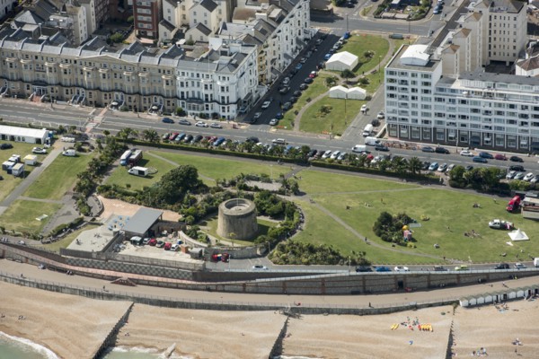 The Wish Tower (Martello tower No 73), Eastbourne, East Sussex, 2016