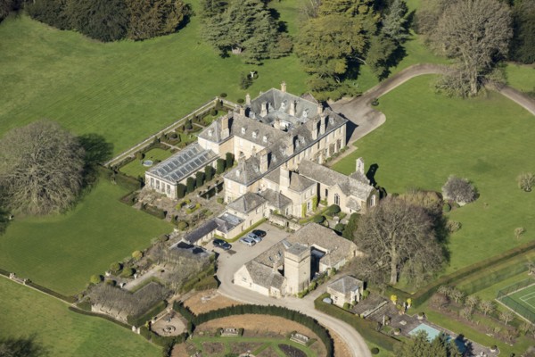 Sarsden House and Church of St James, near Chipping Norton, Oxfordshire, 2018