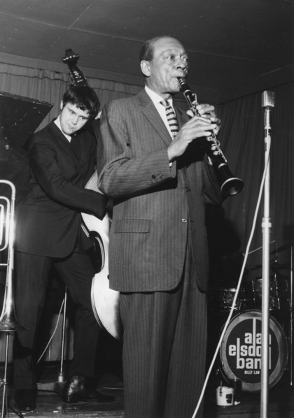 Edmond Hall, Mick Gilligan and the Alan Elsdon Band, 1966.