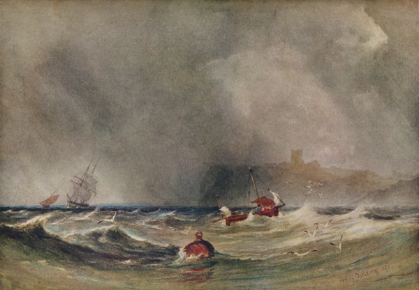 Storm off Whitby', 1851, (1930).