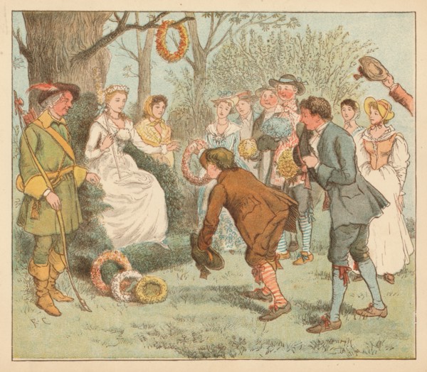 ...they went to a bower...', c1885, (1934).