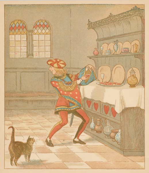The Knave of Hearts, He stole those Tarts' 1880.