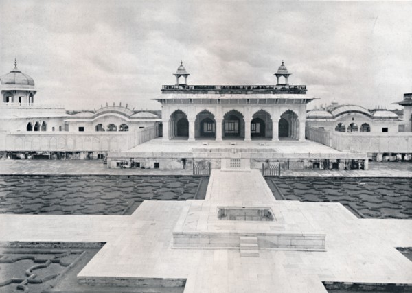 Agra. The Khas Mahal and Zenana', c1910.