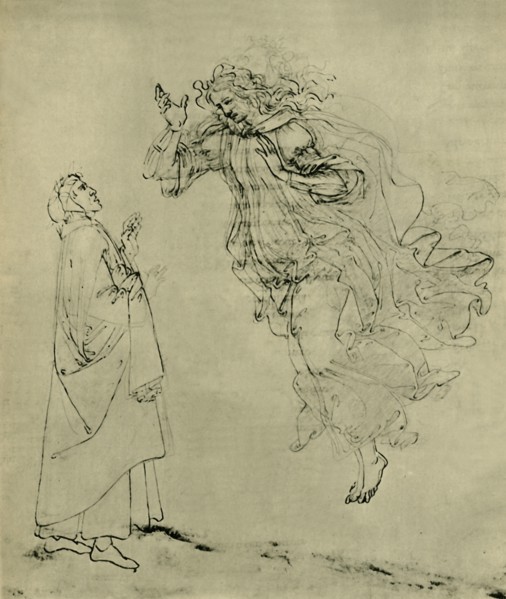 Dante and Beatrice, 1492-1495, (1943).
