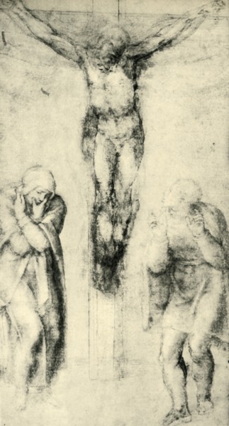 Christ on the Cross between the Virgin and St John', c1560-1564, (1943).
