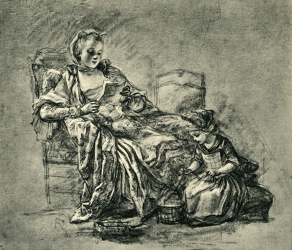 The Letter', mid-late 18th century, (1943).