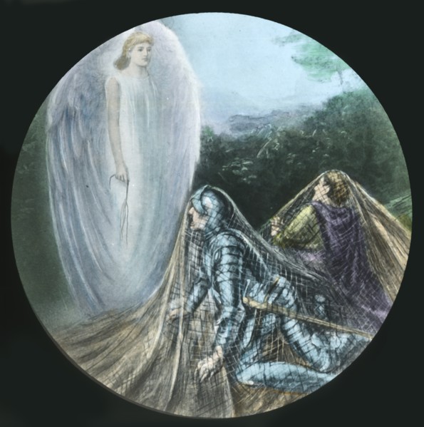 Entangled in the Net', c1910.