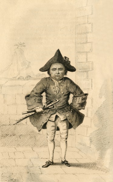 Chevalier Desseasau, Remarkable for his Vanity', 1821.