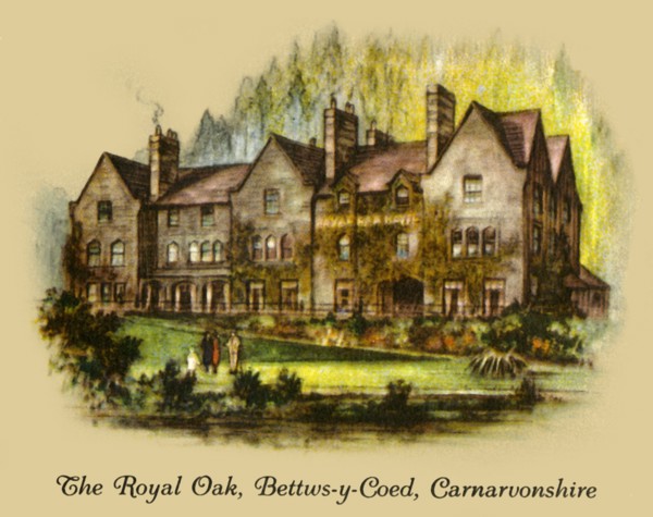 The Royal Oak, Bettws-y-Coed, Carnavonshire', 1936.