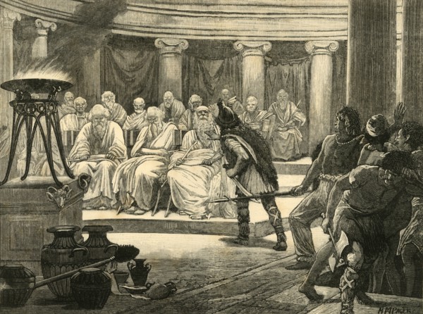The Gauls in Rome', 1890.