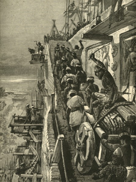 The Building of Babel', 1890.
