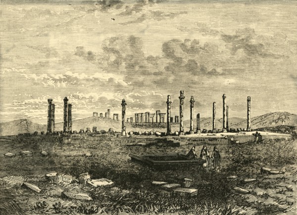 Ruins at Persepolis', 1890.