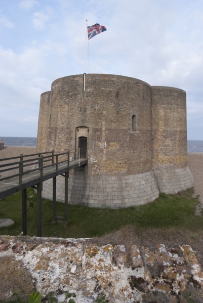 Martello Tower, Aldeburgh, Suffolk, England, UK, 25/5/10.