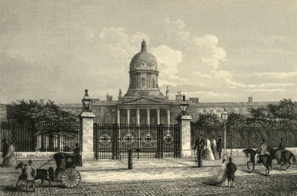 'Front View of Bethlehem Hospital', c1876