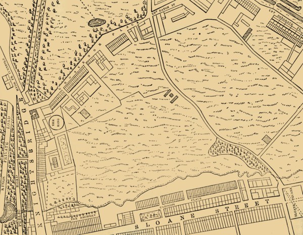 'Map of Belgravia, 1814'