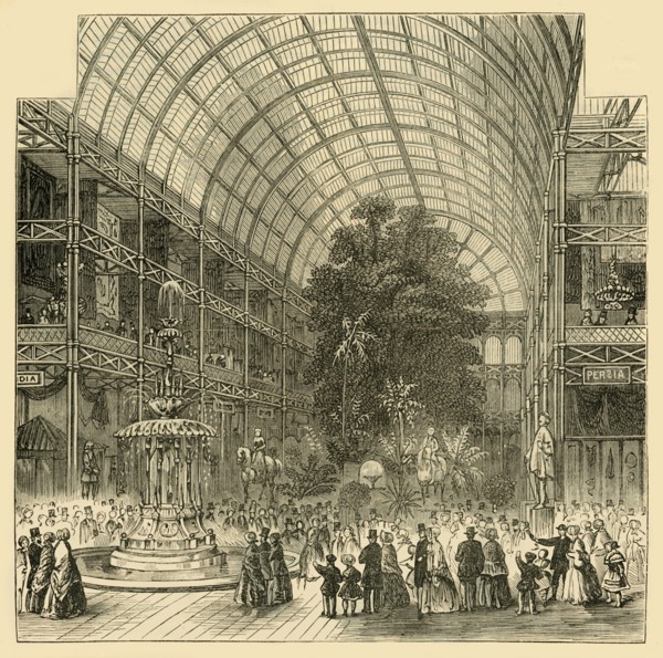 'Nave of the Great Exhibition of 1851', (c1876)