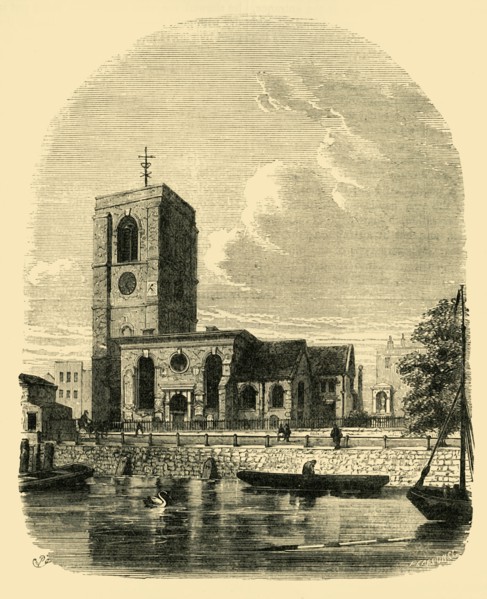 'Chelsea Church, 1860'