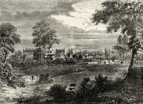 'Old View of Kensington, about 1750'