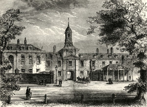'West Front of Kensington Palace', c1876