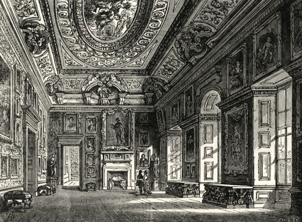 'Queen Caroline's Drawing-Room, Kensington Palace'