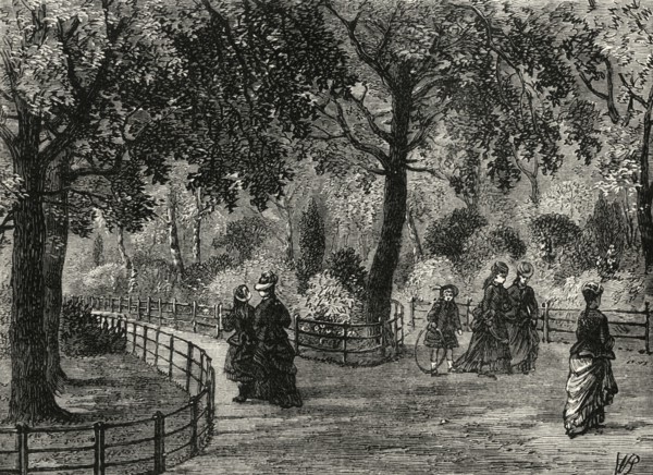 'The Flower Walks, Kensington Gardens'