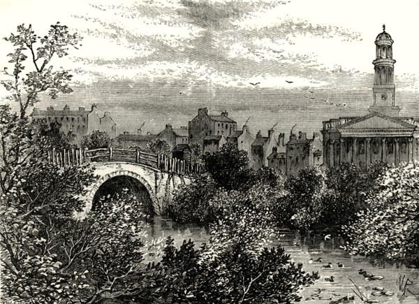 'Old Bridge Over the Lake, Regent's Park