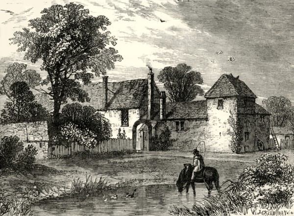 'Old Chalk Farm in 1730', (c1876)