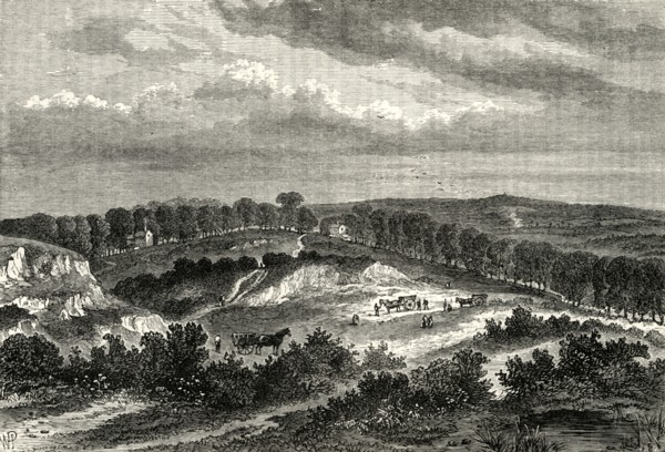 'Hampstead Heath in 1840', (c1876)