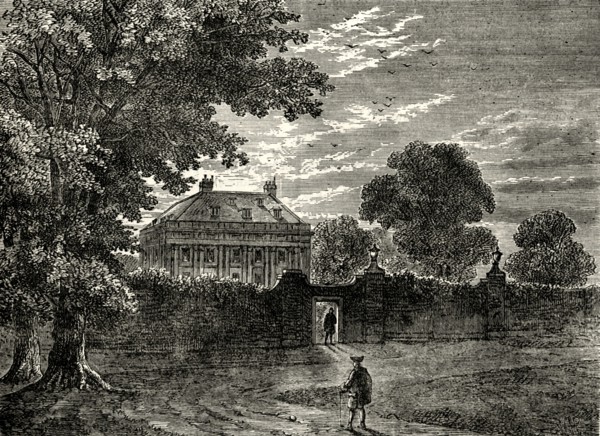 'Balmes House in 1750', (c1876)