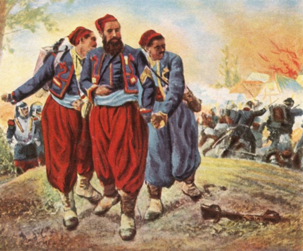 'Captive Turks at Wörth', 6 August 1870