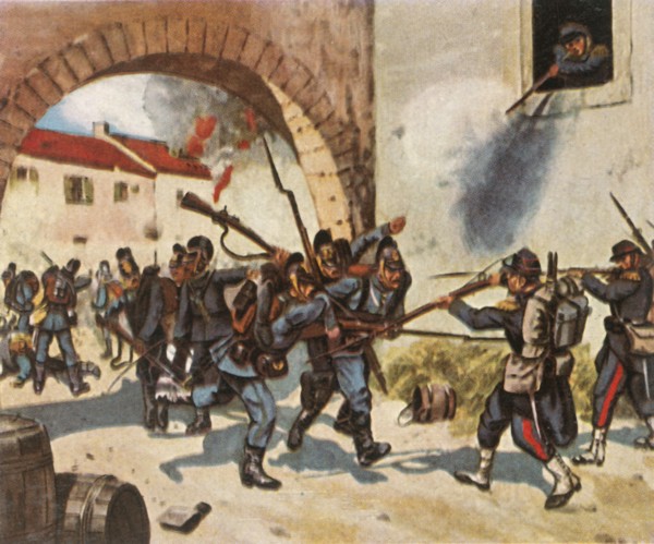 The Battle of Sedan, 1 September 1870