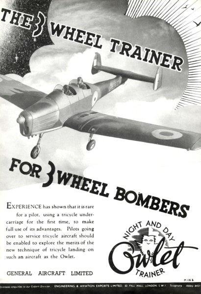 'The 3 Wheel Trainer For 3 Wheel Bombers',1941
