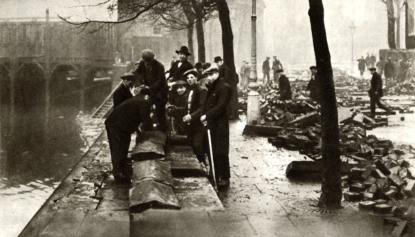 Flooding in London,1928