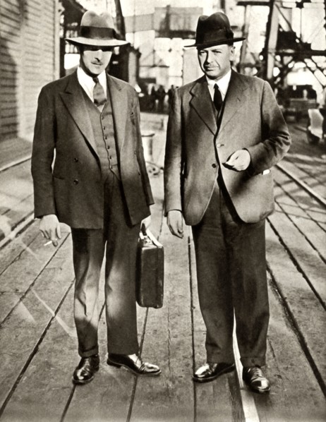 Thornton and MacDonald released after the Metro-Vickers Affair,1933