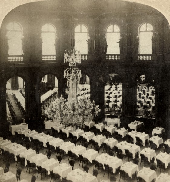 'Dining Saloon, Grand Hotel
