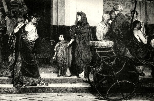 'The Entrance of a Roman Theatre',1890