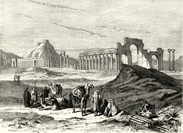 'Ruins of Palmyra',1890