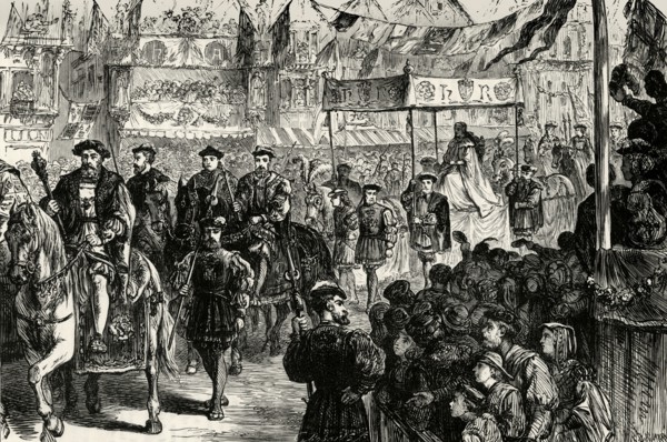 'The Marriage Procession of Anne Boleyn',-1533