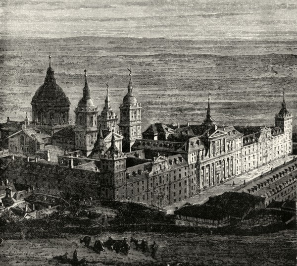'The Escurial, near Madrid'