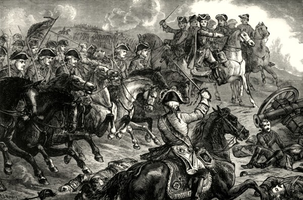 'George II, at the Battle of Dettingen'