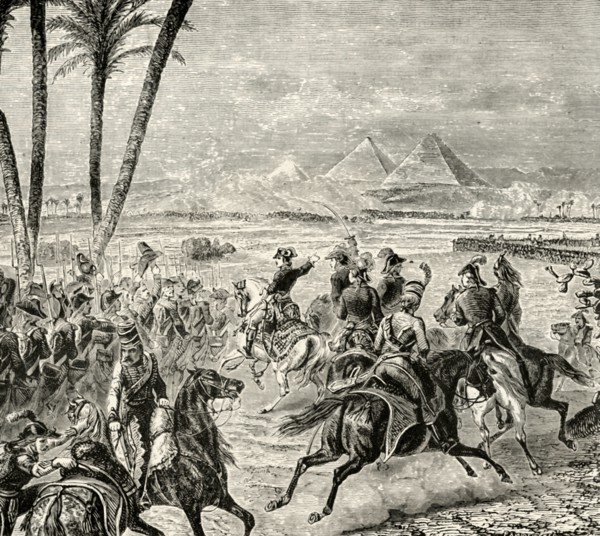 'The Battle of the Pyramids',-1798