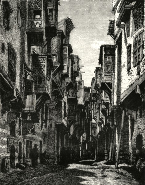 'Lane in the Copt Quarter, Cairo'