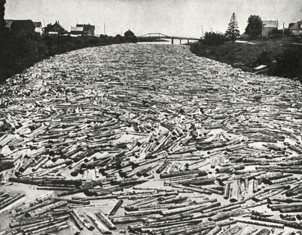 'On their Way to the Saw Mills', c1948