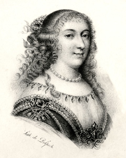 'Mademoiselle de Montpensier', (1627-1693), c1830. Creator: Francois-Seraphin Delpech.