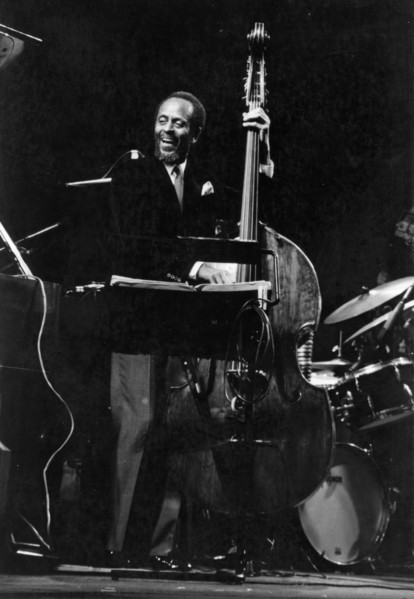 Percy Heath, American jazz bassist, 1964. Creator: Brian Foskett.