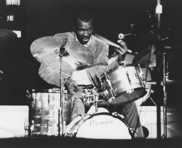 Elvin Jones, c1968. Creator: Brian Foskett.