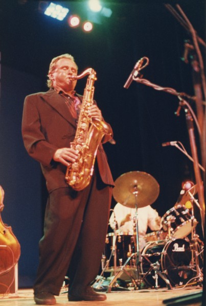 Stan Getz, North Sea Jazz Festival, The Hague, Holland, 1988. Creator: Brian Foskett.