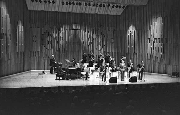 Frank Foster, Count Basie Orchestra, Barbican, London, 1986. Creator: Brian O'Connor.